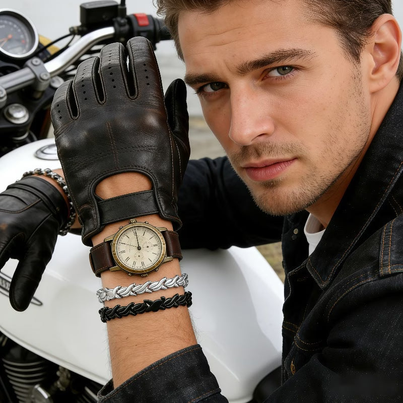 2 pezzi, Bracciale per Uomo e Donna